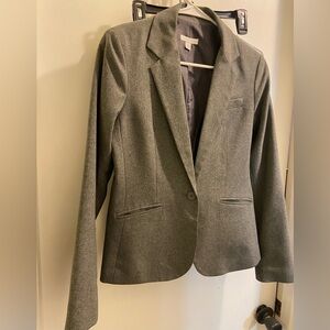 Grey suit jacket